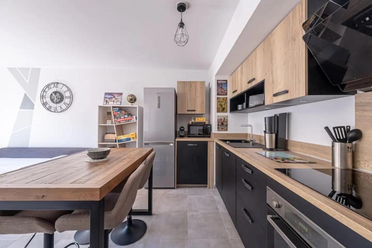 F2 Cozy Pour 4 Proche Disneyland - Fairytale Factory Villeneuve-Saint-Denis Exterior foto